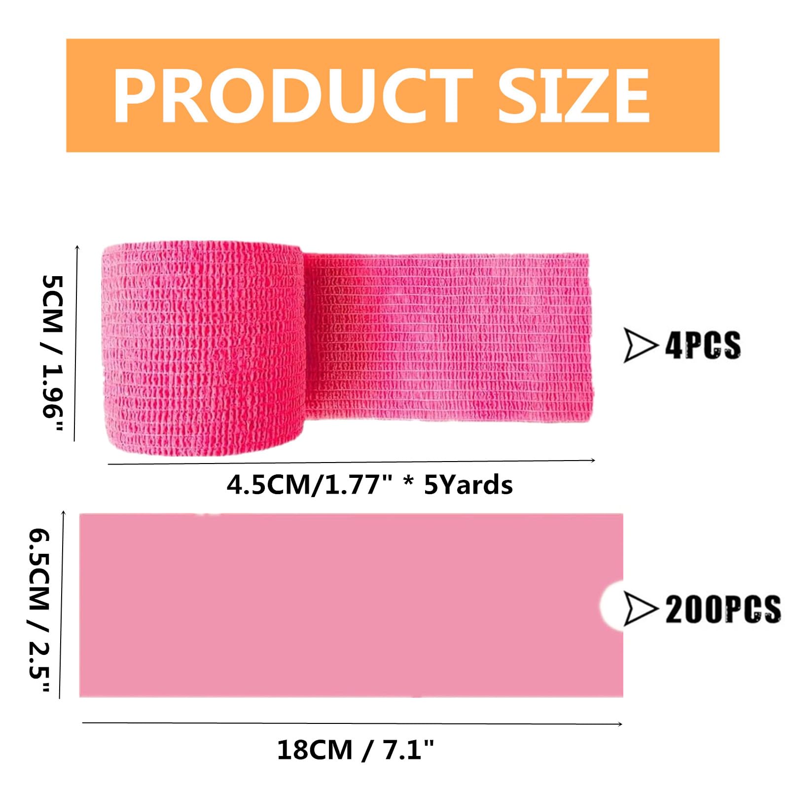 Ruban grip tape Yuelong rose, prise ferme et réduction des vibrations.