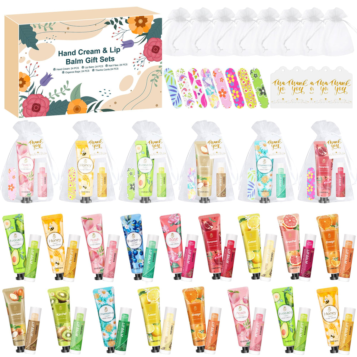 Coffret YUEONEWIN ensemble cadeaux pour femmes, prêt à offrir.