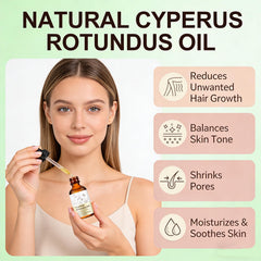 YUEPLATTNMAY Huile Cyperus Rotundus – gouttes appliquées quotidiennement pour une absorption rapide