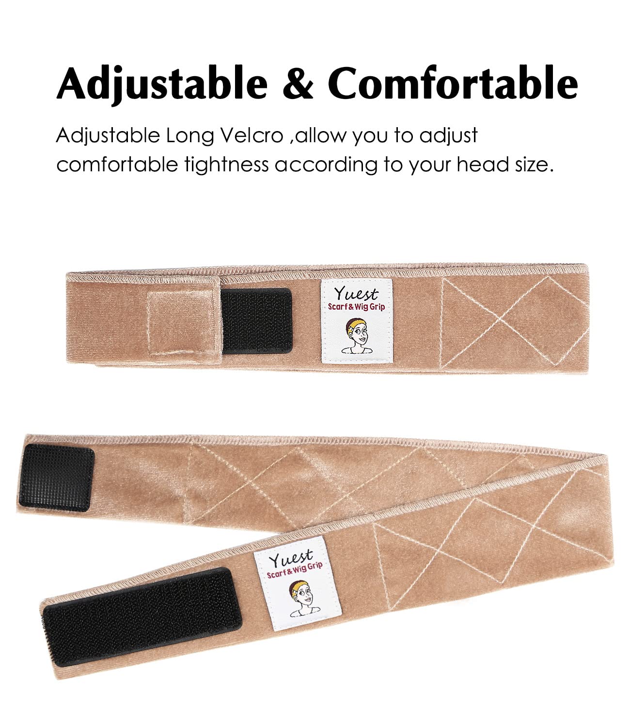 Pack complet de deux bandes et quatre capuchons pour options variées.