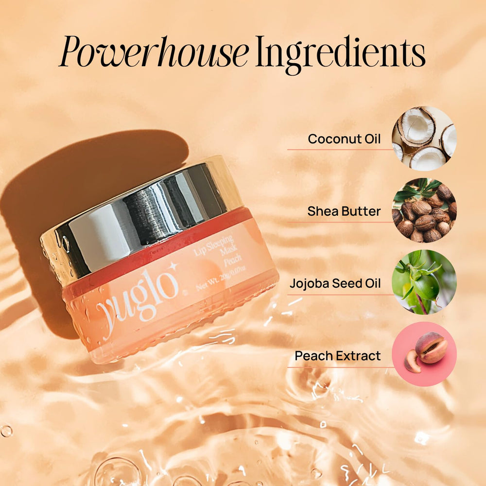 YuGlo Masque lèvres pêche: parfum léger pour une expérience agréable