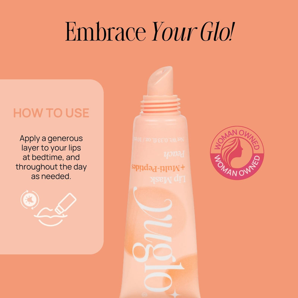 YuGlo parfum Pêche Subtil – fragrance légère et fraîche.