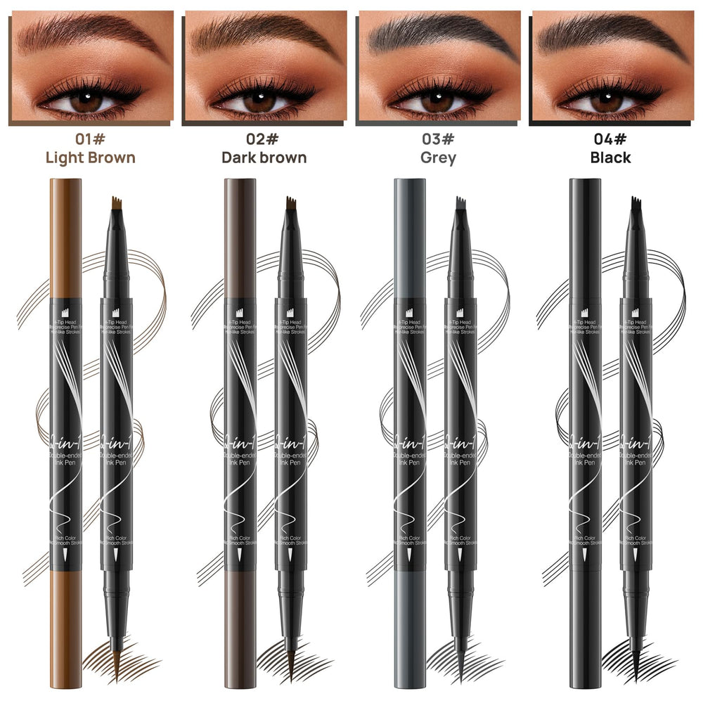 Yulinlon 9706 remplissage et ombrage pour sourcils définis.