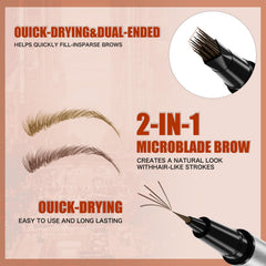 Yulinlon brosse microblade pour des traits précis et réalistes