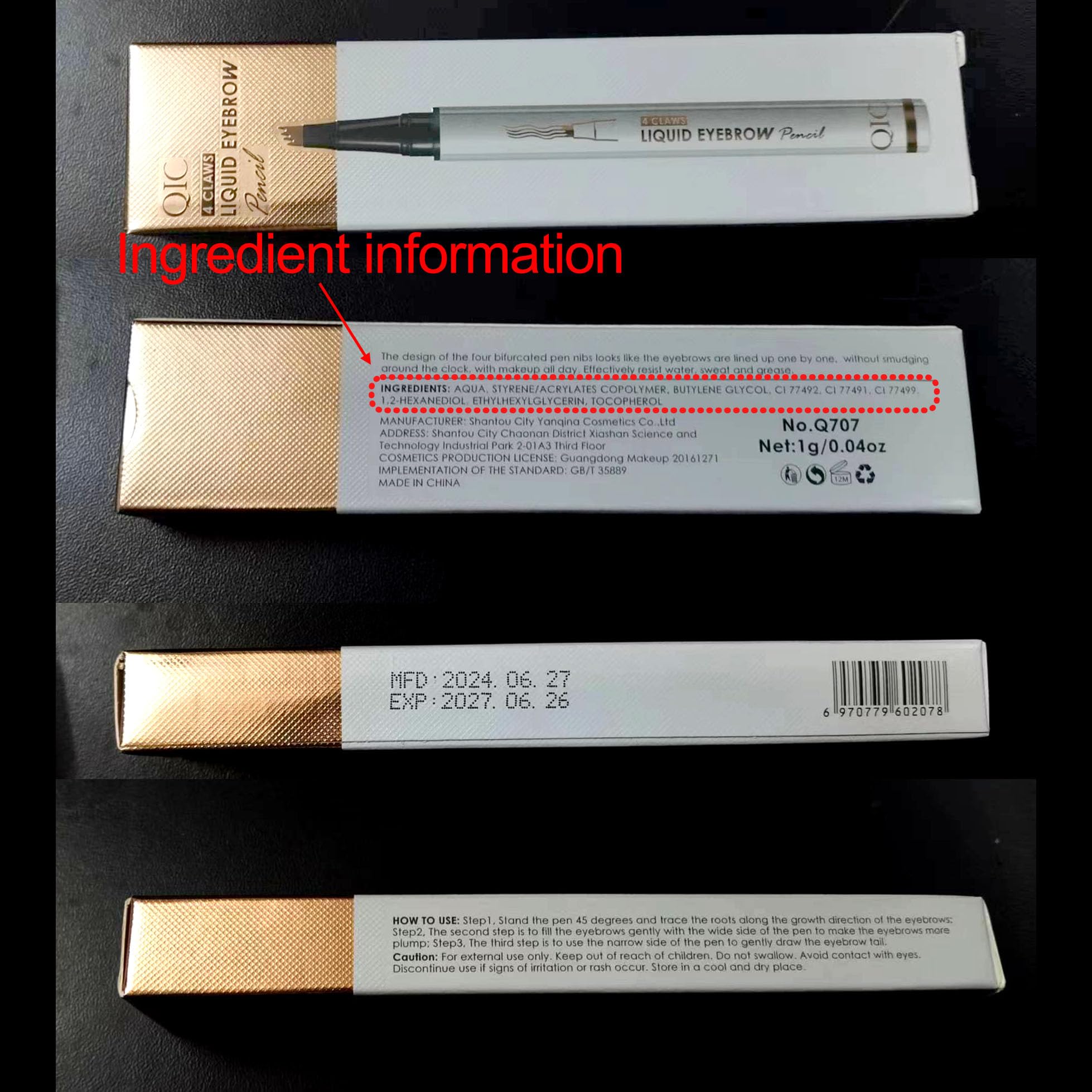 Yulinlon Q707 utilisation facile pour débutants et professionnels.