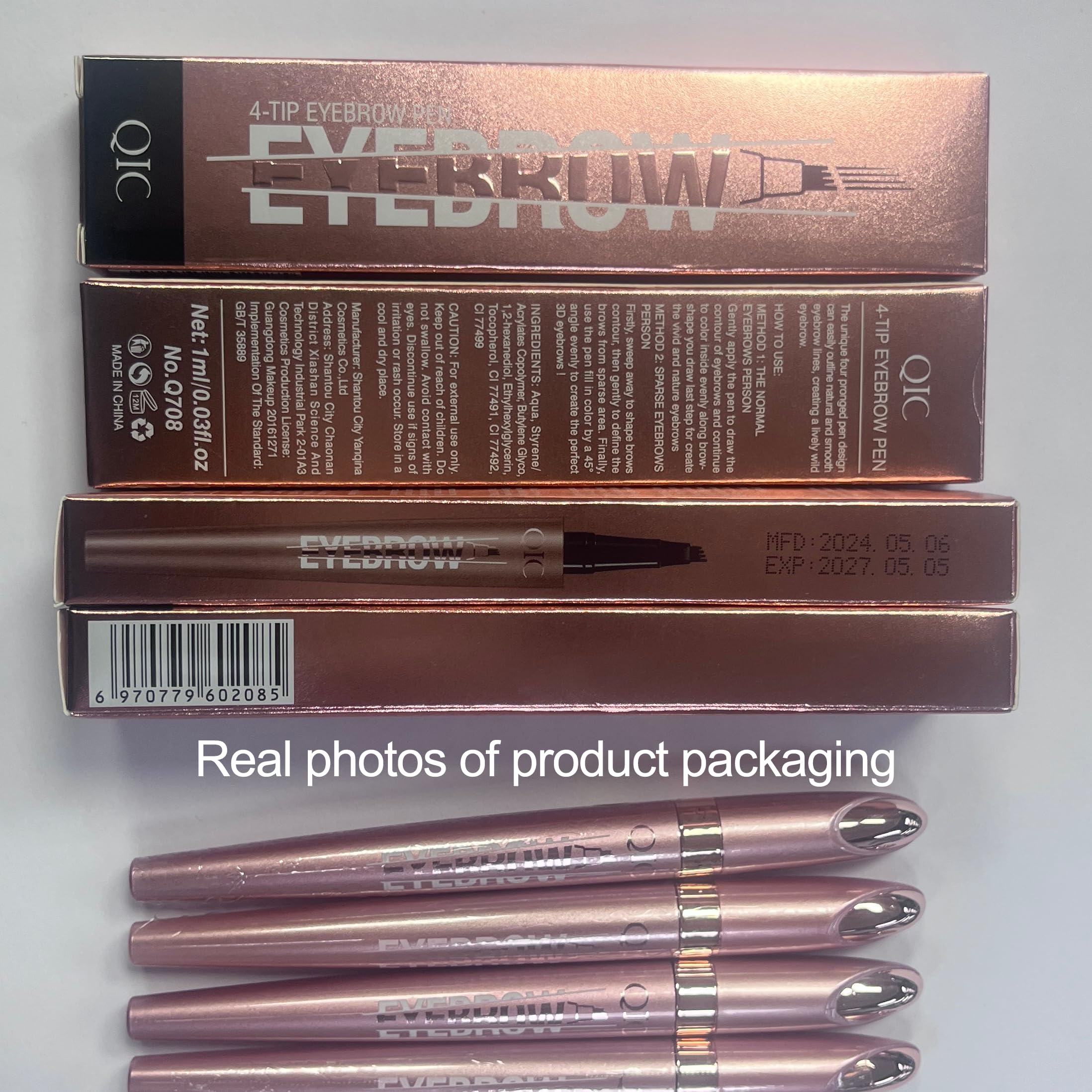 Yulinlon Q708 packaging-etui pratique pour transporter le crayon.