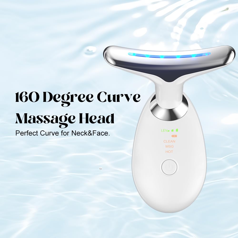 Masseur Yunruo rituel quotidien: massage relaxant du visage.