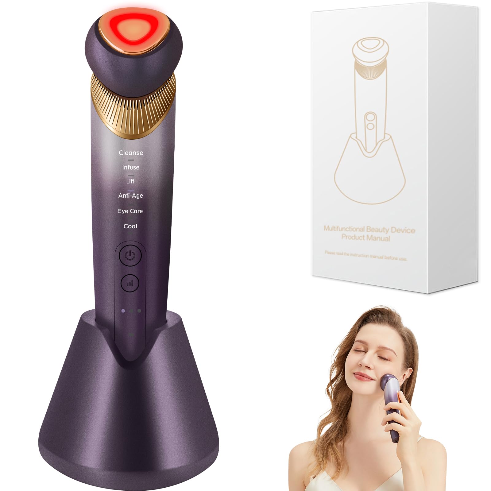 Yuonry Pourpre – lifting du visage pour une peau plus ferme et tonique.