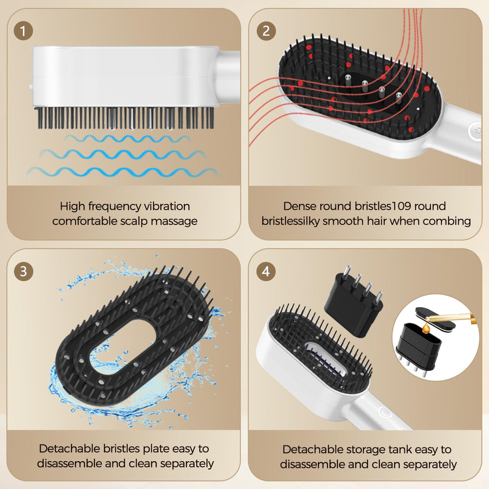 Brosse laser Yuxian format compact idéal voyage