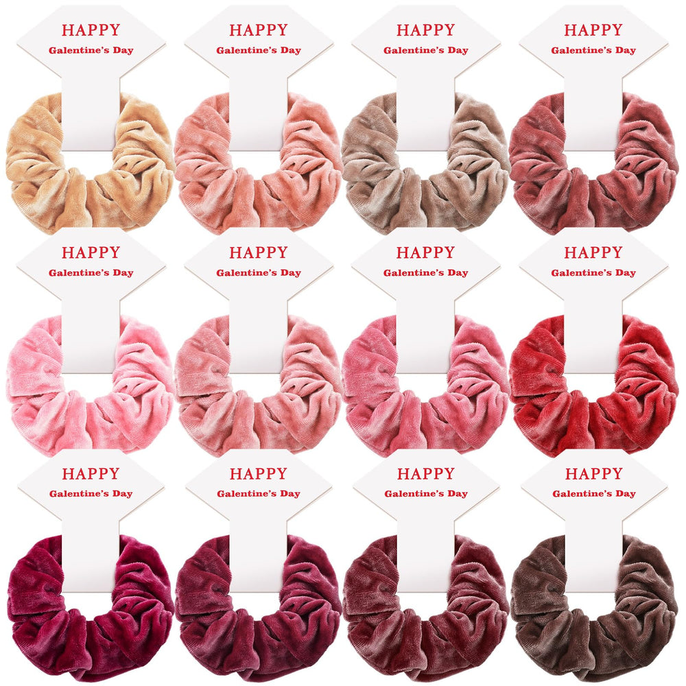 Élastiques velours Yuxung rose pâle pour cheveux, confort durable et maintien élégant.