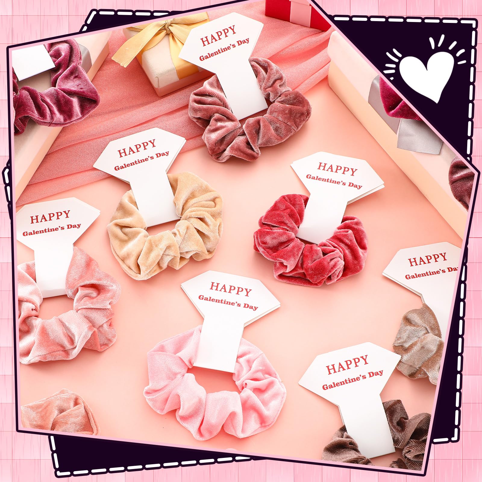 Cartes cadeaux Galentine Yuxung, support visuel attrayant pour offrir entre amies.
