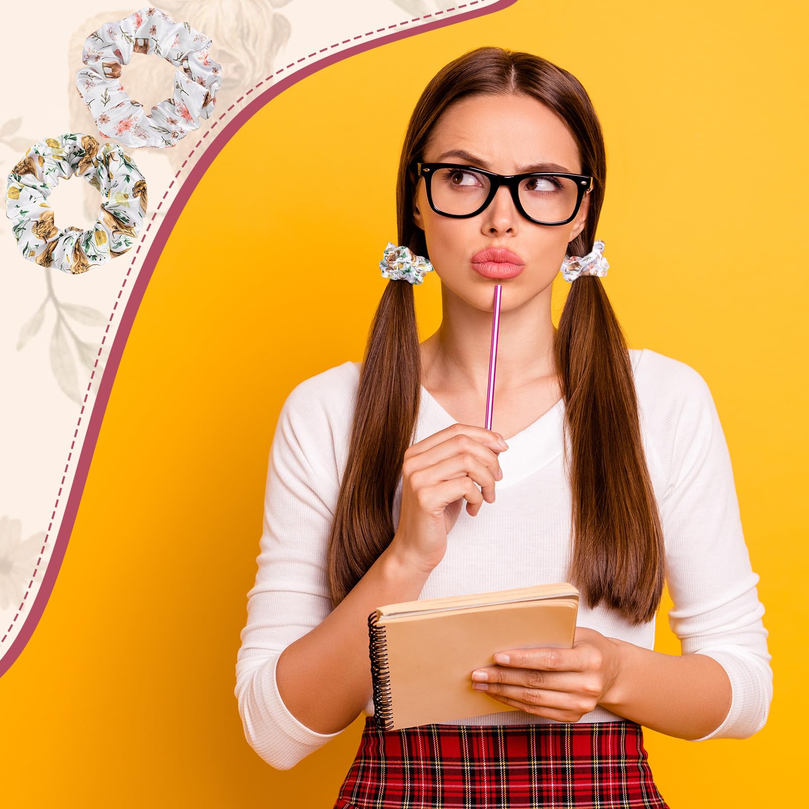 Diamètre d’environ 11 cm assure une tenue adaptée sans tirer les cheveux.