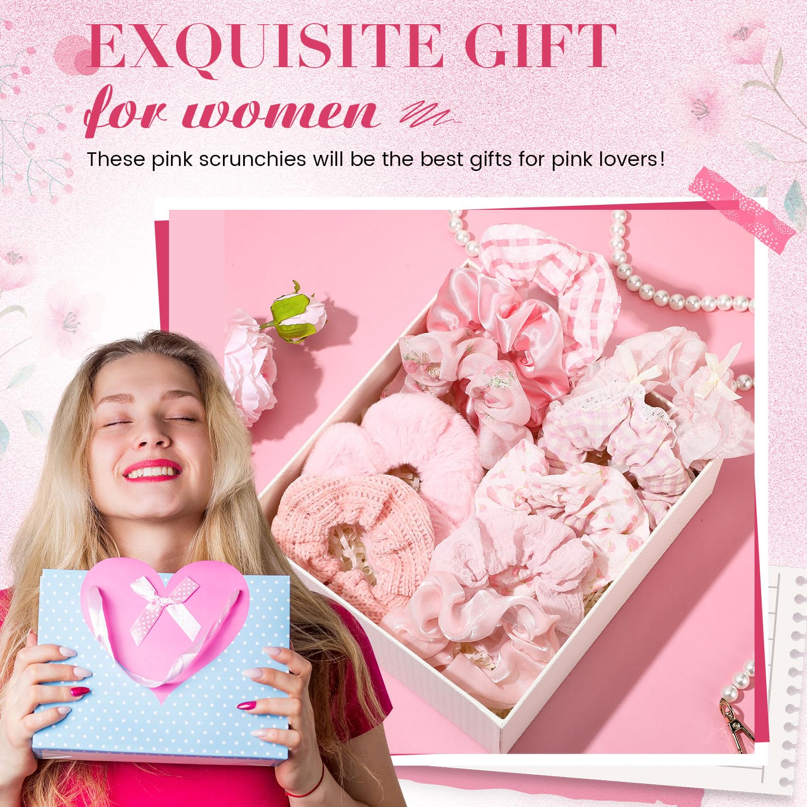 Yuxung serre-cheveux cadeau galentine; idée cadeau parfaite pour amies et occasions spéciales.