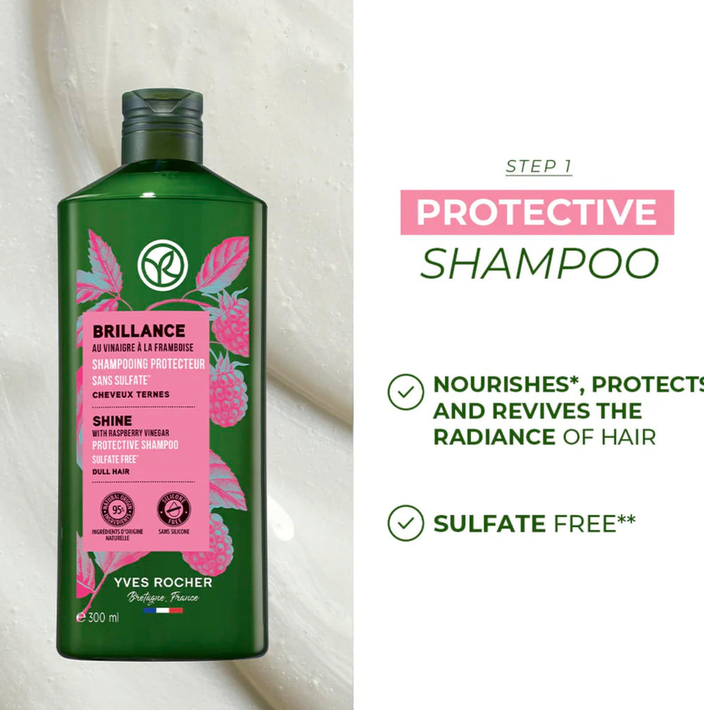 Après-shampoing Yves Rocher sans sulfate apporte couleur et douceur