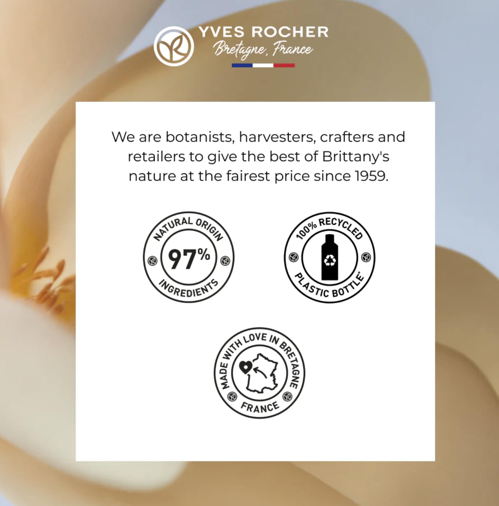 Yves Rocher Monoï de Tahiti - aide à prolonger le bronzage et parfume légèrement.