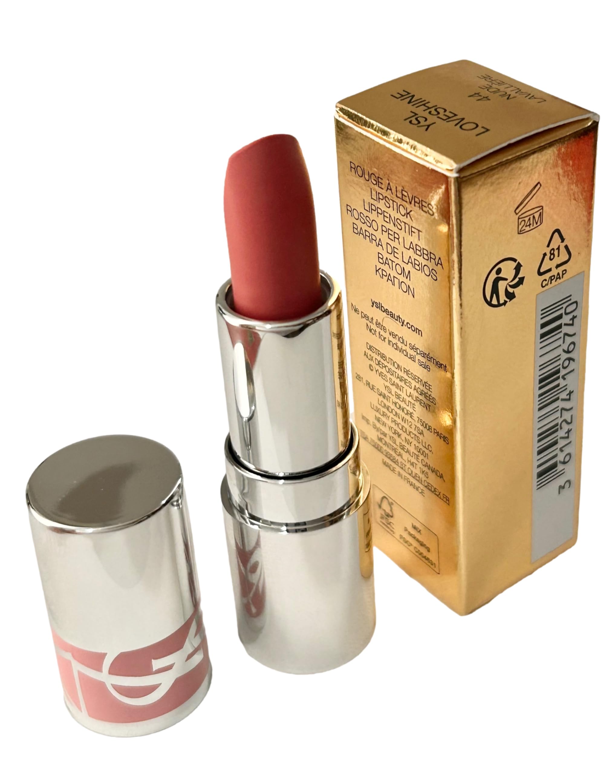 Compagnon compact Loveshine Nude Lavallière pour sac à main et retouches rapides.