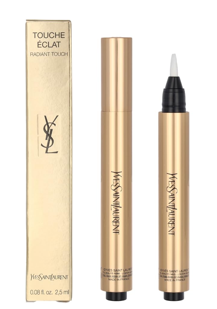 Yves Saint Laurent Touche Éclat avec applicateur-brosse pour une application précise autour des yeux