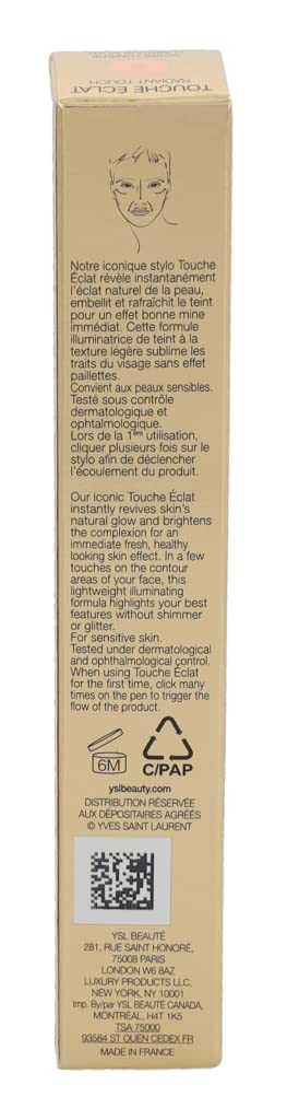 Touche Éclat enrichi d’un complexe anti-fatigue pour atténuer les signes de fatigue