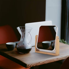 Miroir compact et portable YYPDC pour vanité et voyage.
