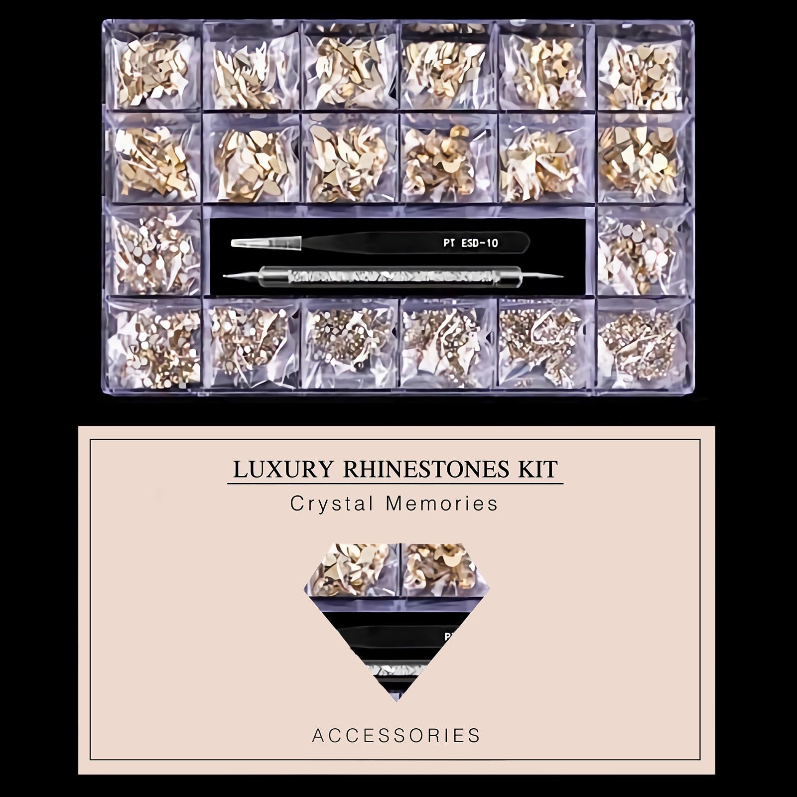 Yzzseven: emballage élégant et coffret protecteur.