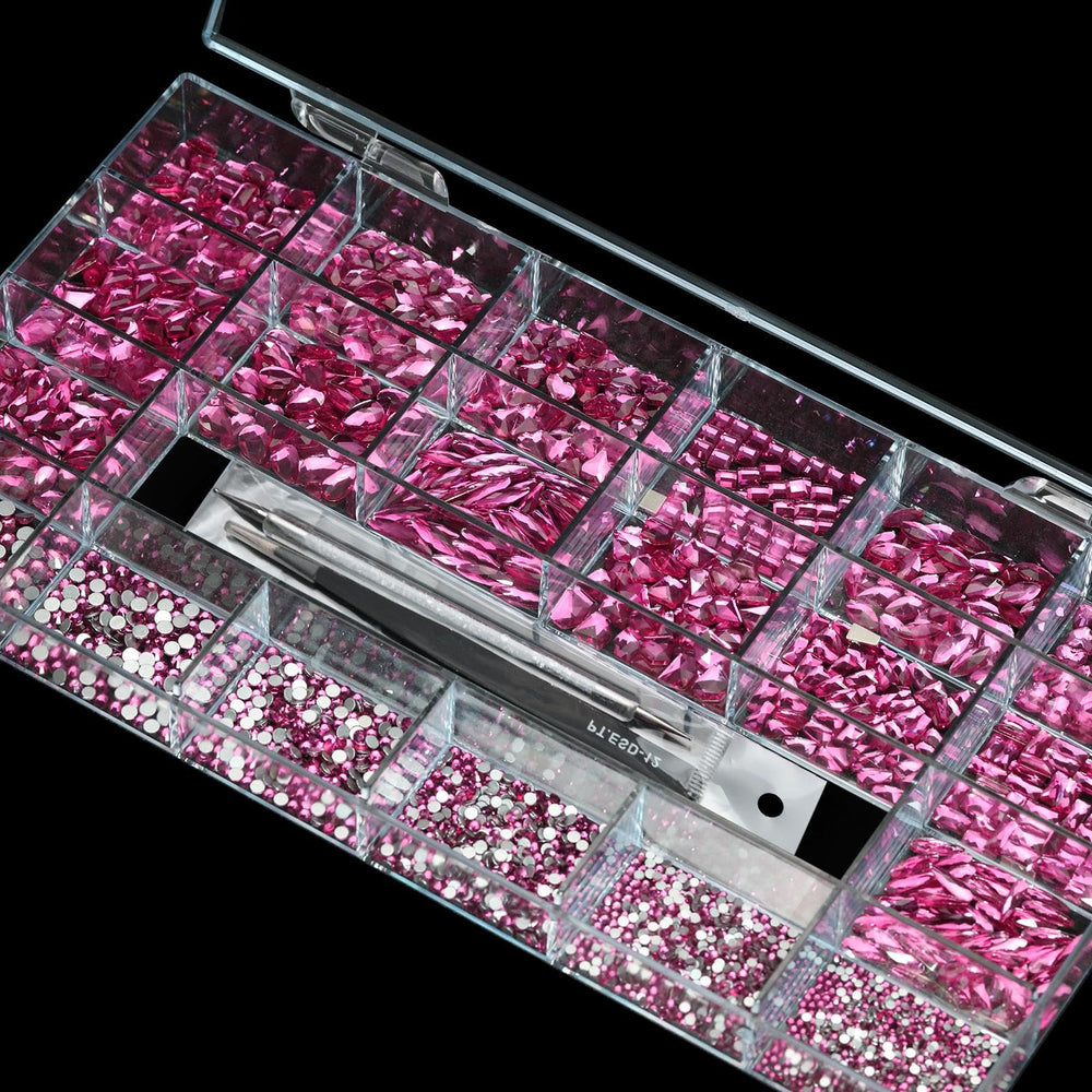 Yzzseven outils pinces et perceuse, précision pratique pour poser les strass