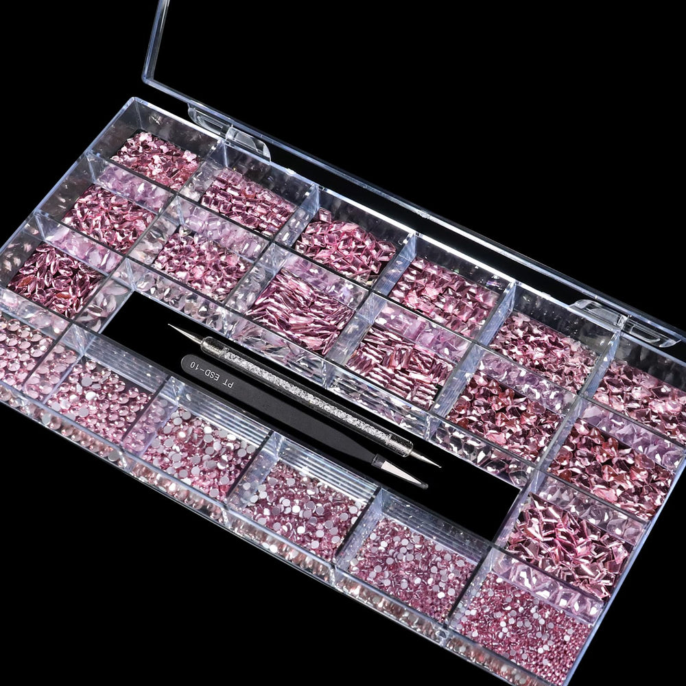 Yzzseven usages polyvalents pour maquillage, coques et vêtements avec brillance.