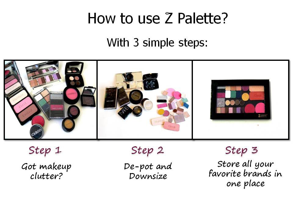Z Palette Grande magnétique avec fermeture magnétique et design épuré