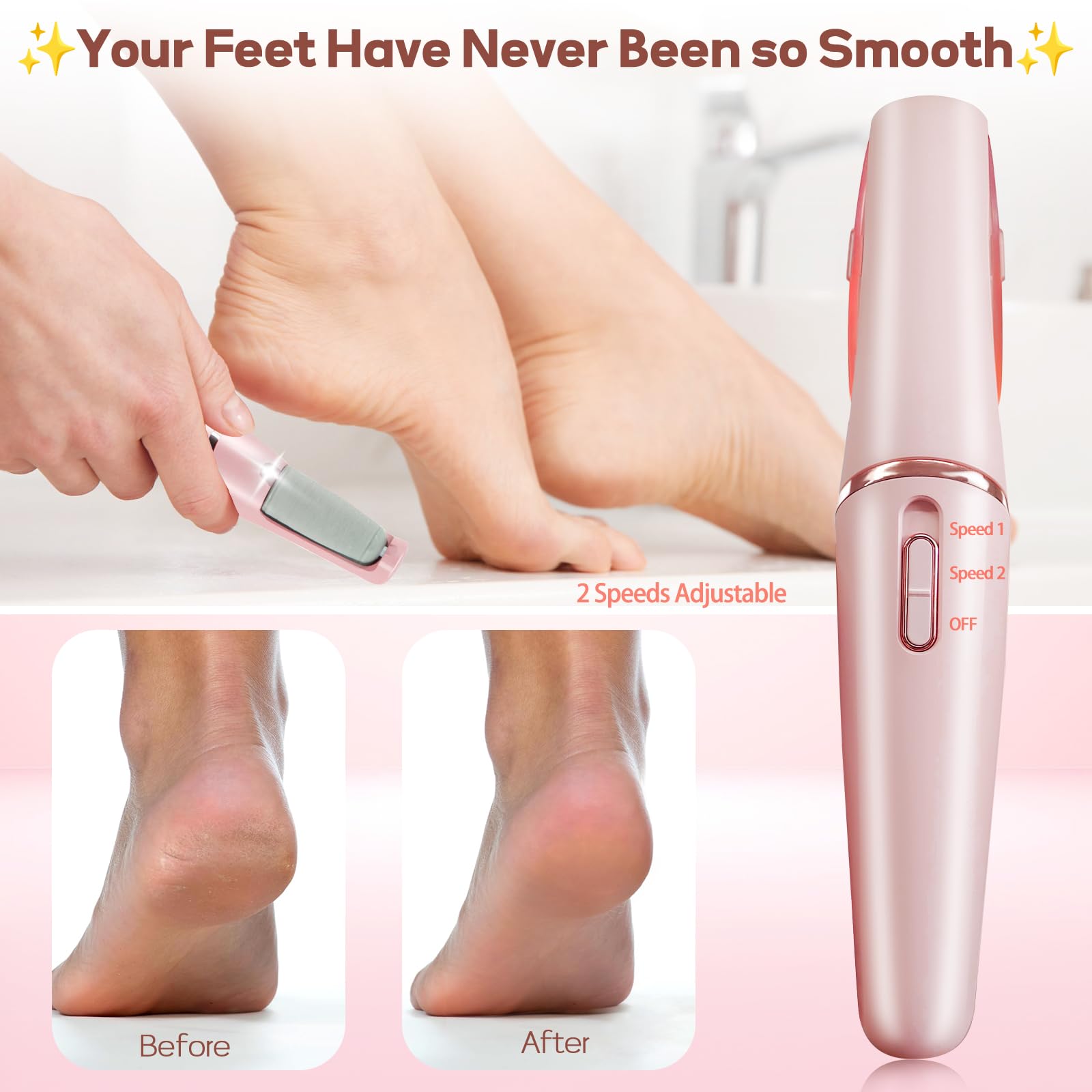 ZABOUL rouleau abrasif pieds callosites difficiles pour traitement ciblé.