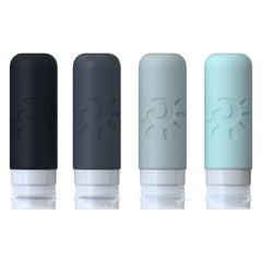 Flacons en silicone Zafit 3 oz anti-fuite pour bagage.