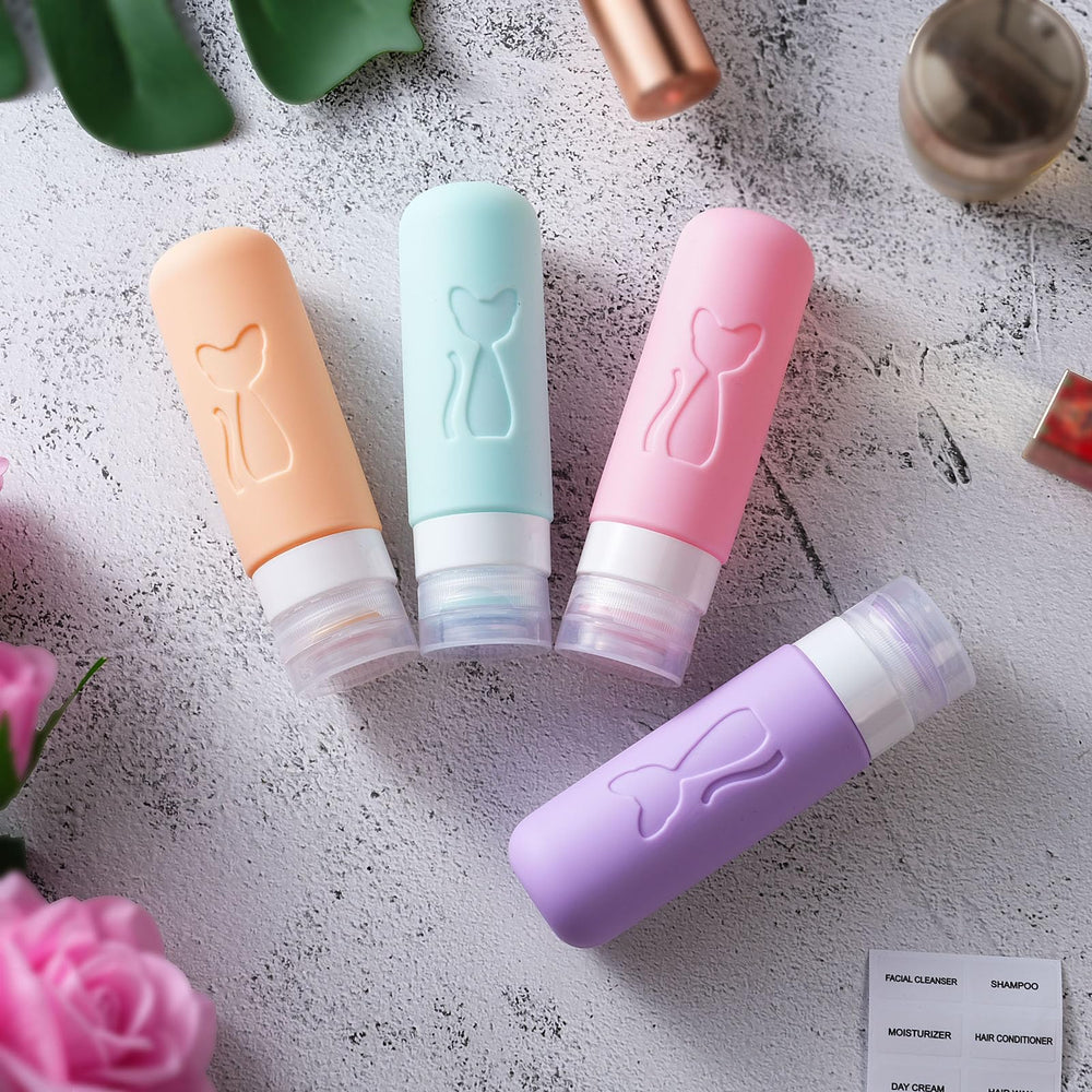 Matériaux silicone Zafit sans bisphénol A, bouteilles légères et durables pour voyage.