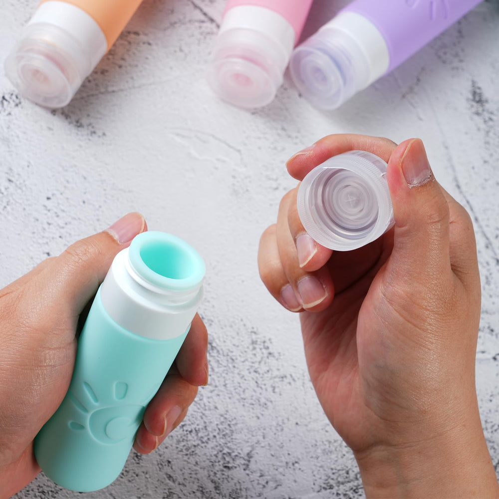 Zafit flacons rechargeables faciles à remplir et nettoyer
