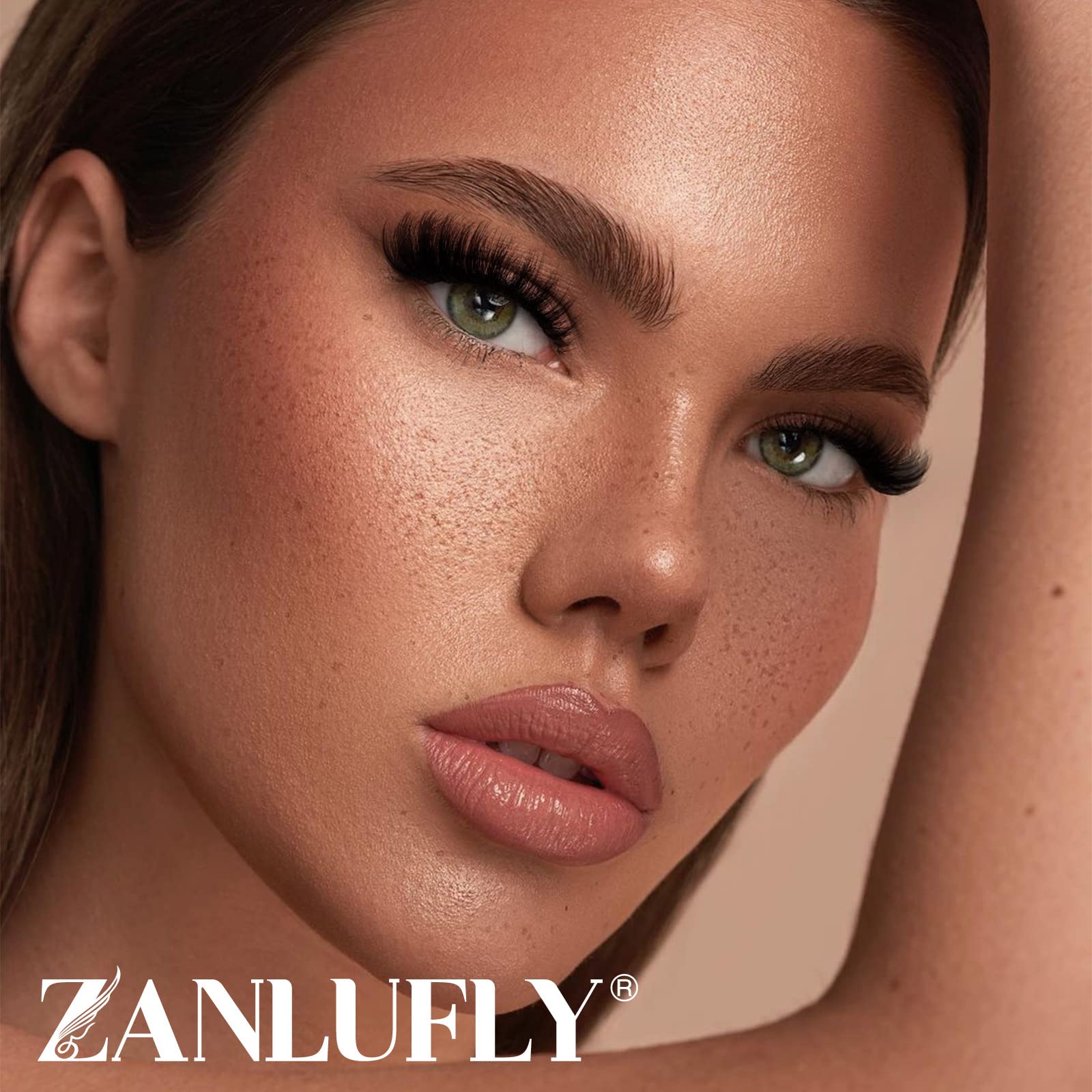 zanlufly application facile grâce à la bande en coton souple.