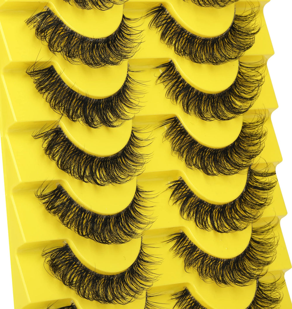 Aspect duveteux et naturel des cils zanlufly