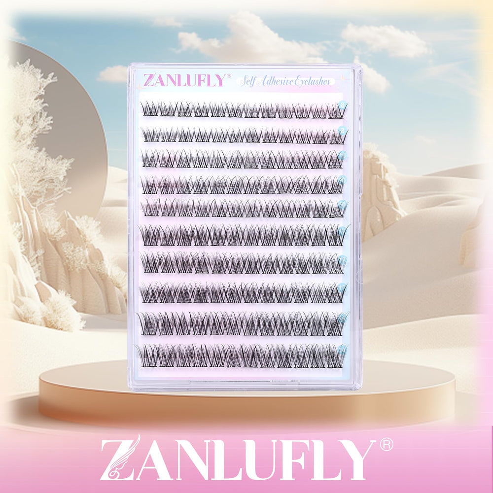 Effet naturel et ligne discrète grâce aux clusters Zanlufly.