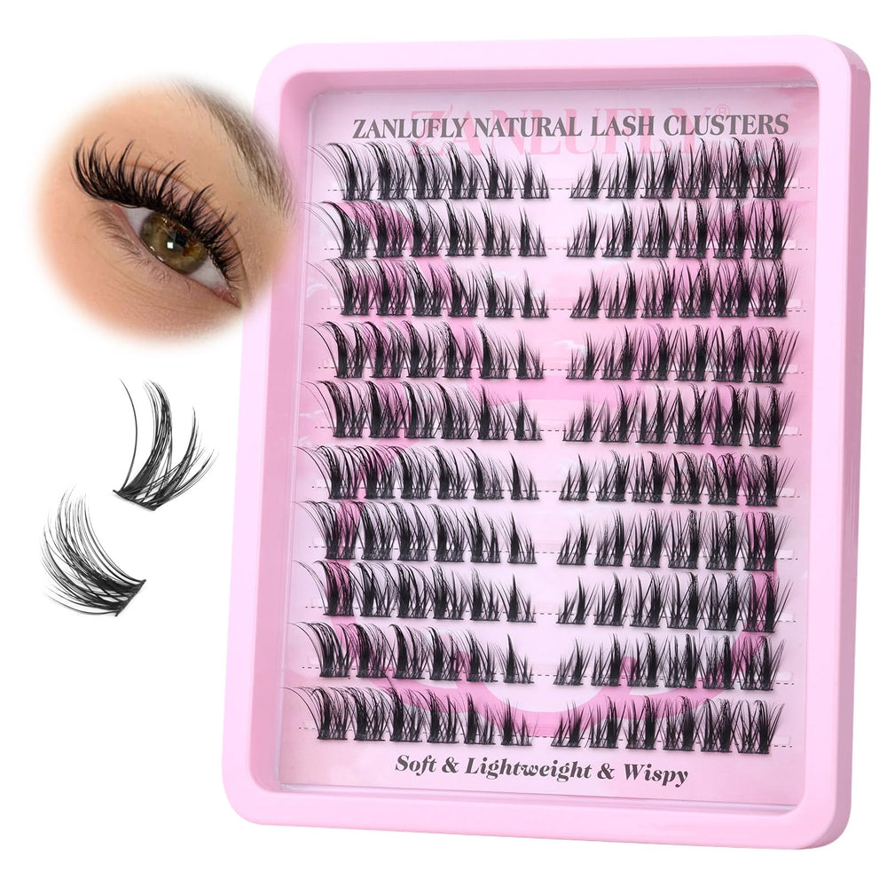 zanlufly cils-en-grappes kit-120-pièces: kit généreux