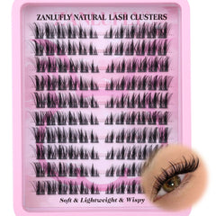 zanlufly cils-en-grappes style oreilles-renard: regard plus marqué et naturel