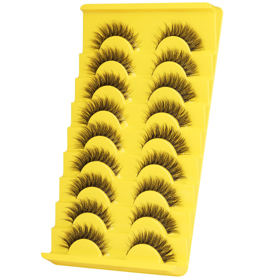 Cils faits main Doux et confortables à porter.