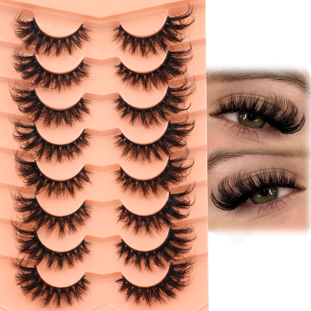Cils Zanlufly Mink – fait main: artisanat soigné.
