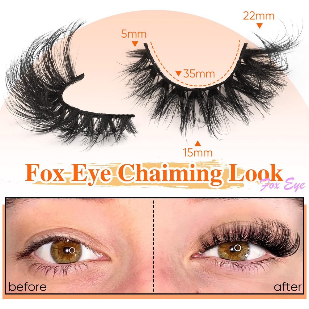 Cils Zanlufly Mink – léger et doux: confort quotidien sans poids.