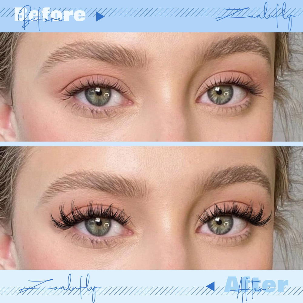 zanlufly cils reutilisables plusieurs fois pour varier vos looks.