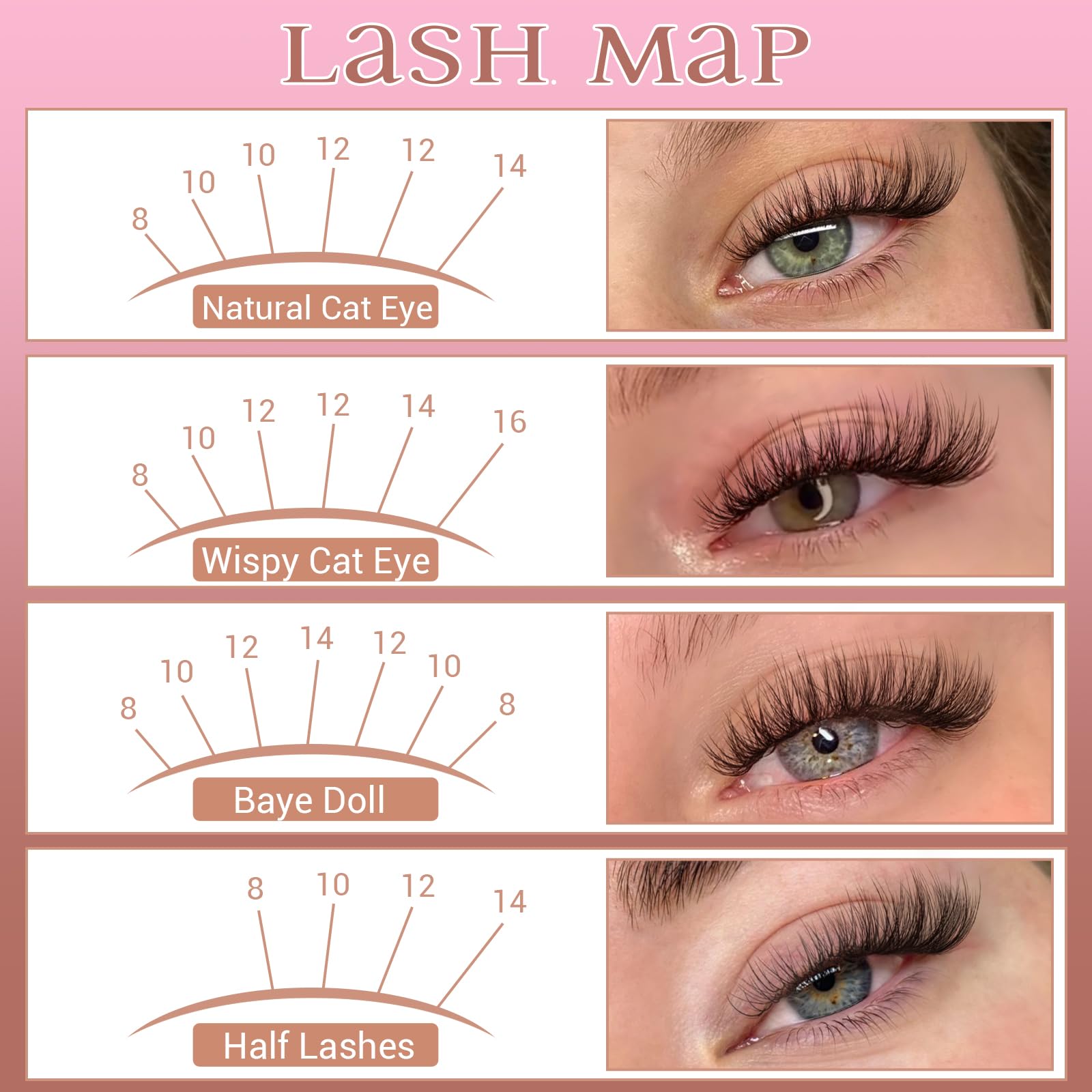 ZANLUFLY — clusters délicats à longueurs variées pour un style personnalisé.