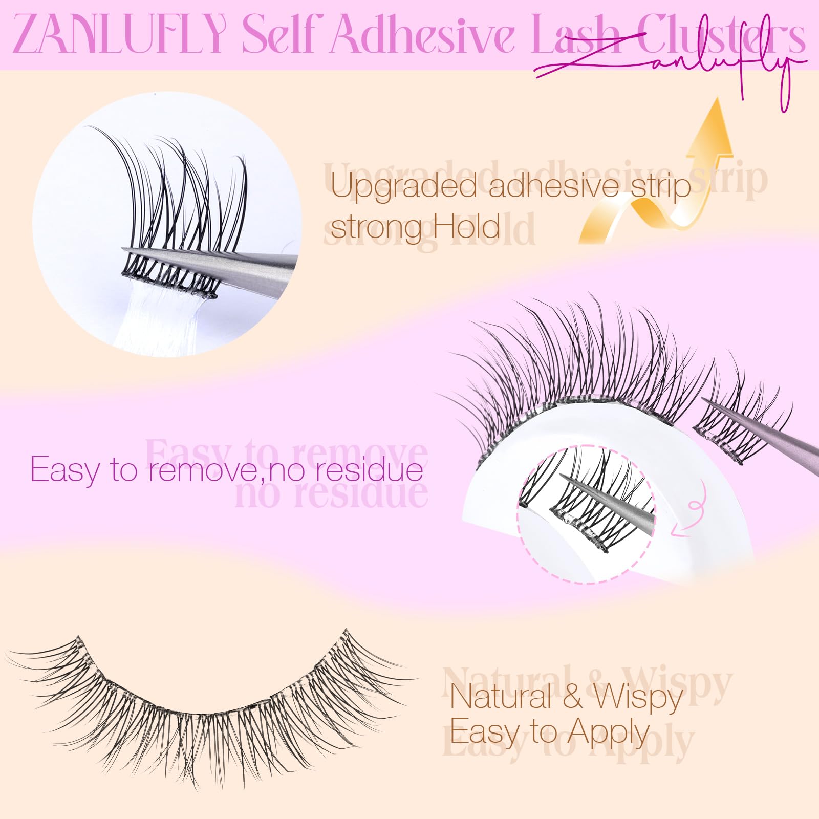 Effet duveteux et boucle en C pour Zanlufly, regard doux.