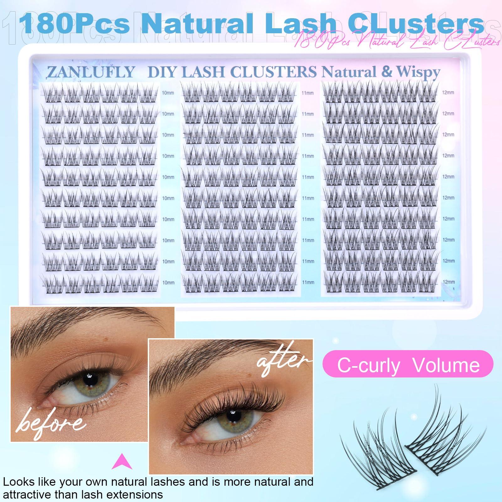 Effet poisson naturel Zanlufly pour glamour subtil