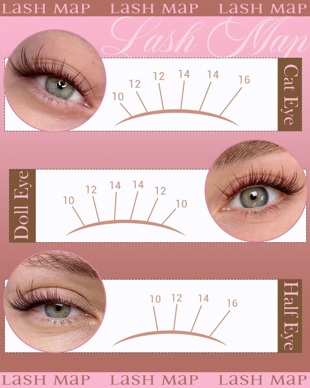 Cils ZANLUFLY brun sombre pour un look subtil et harmonieux.
