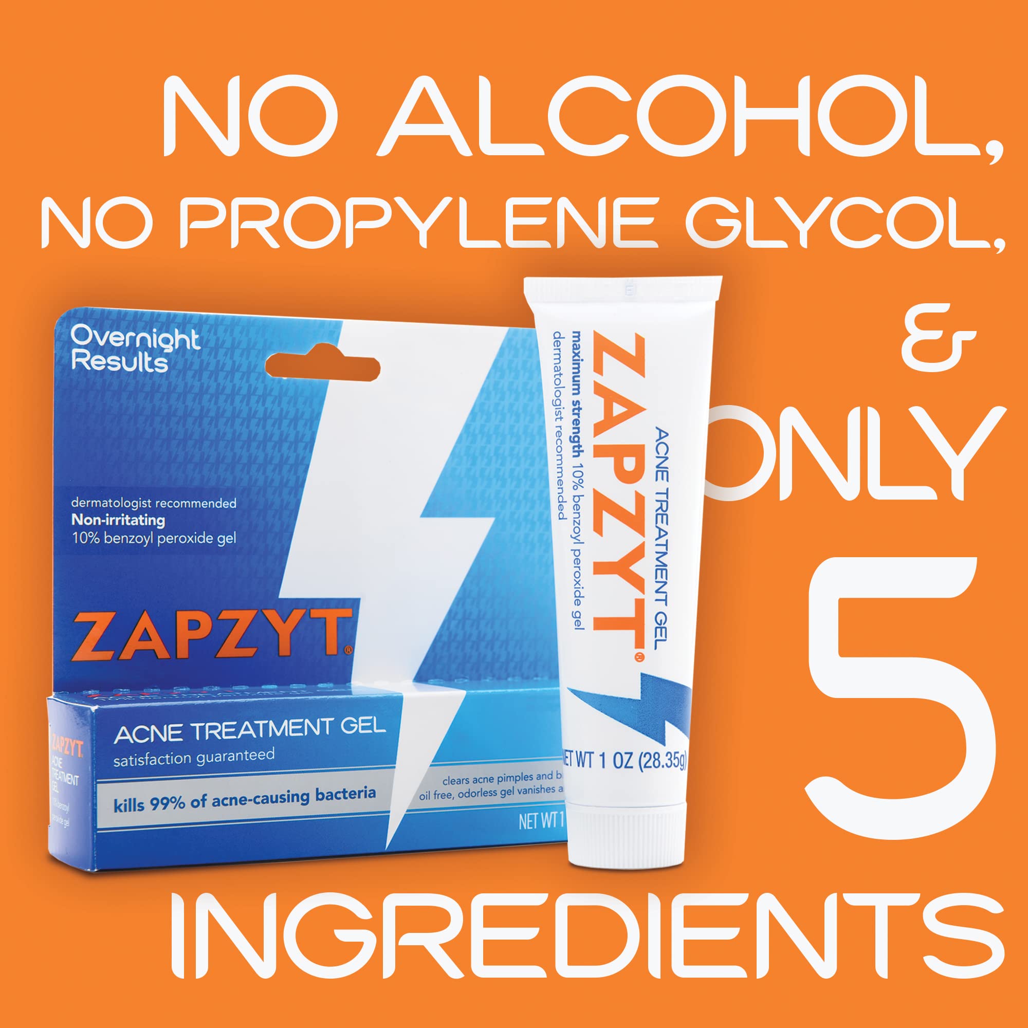 Routine Zapzyt en deux étapes: appliquer savon puis gel pour une peau nette.