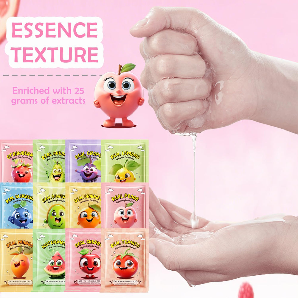 Masque Zarics au citron, revitalisant léger pour enfants.