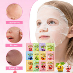Masque Zarics à la pêche, douceur et fraîcheur pour la peau enfantine.