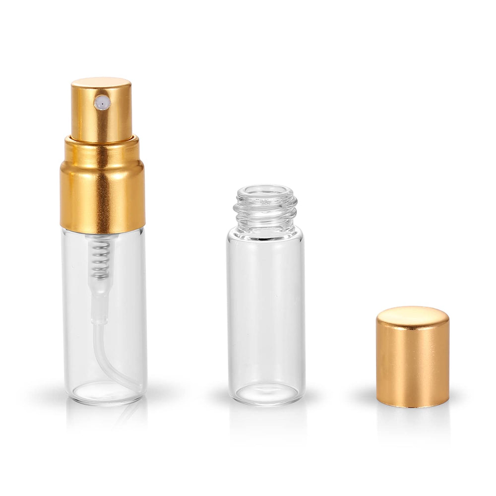 ZbFwmx: vaporisateur fin en verre 3 ml, idéal pour les déplacements.