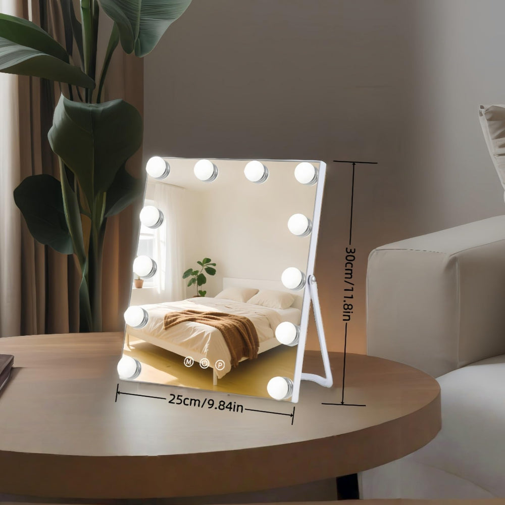 Miroir ZBOCAI dimensions 12x10 pouces idéal sur coiffeuse