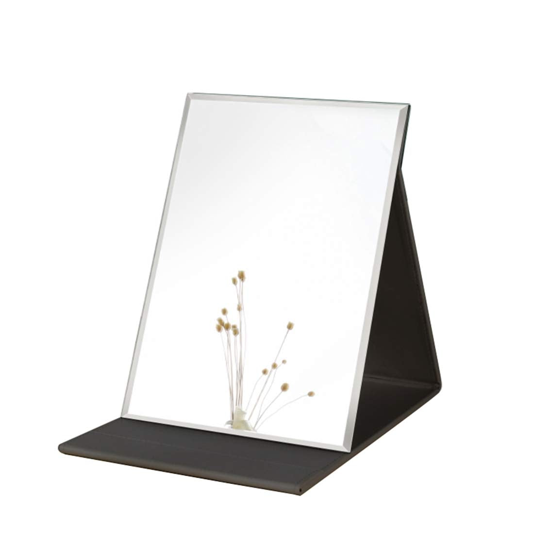 Miroir Zcooooool grand et portable, vue nette du visage.